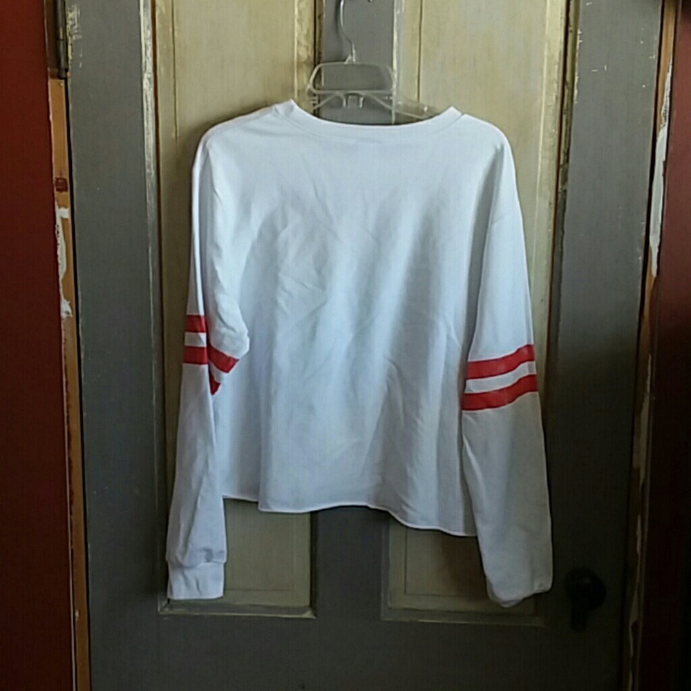 I ❤ FOOTBALL cropped sweatshirt - Picture 5 of 5